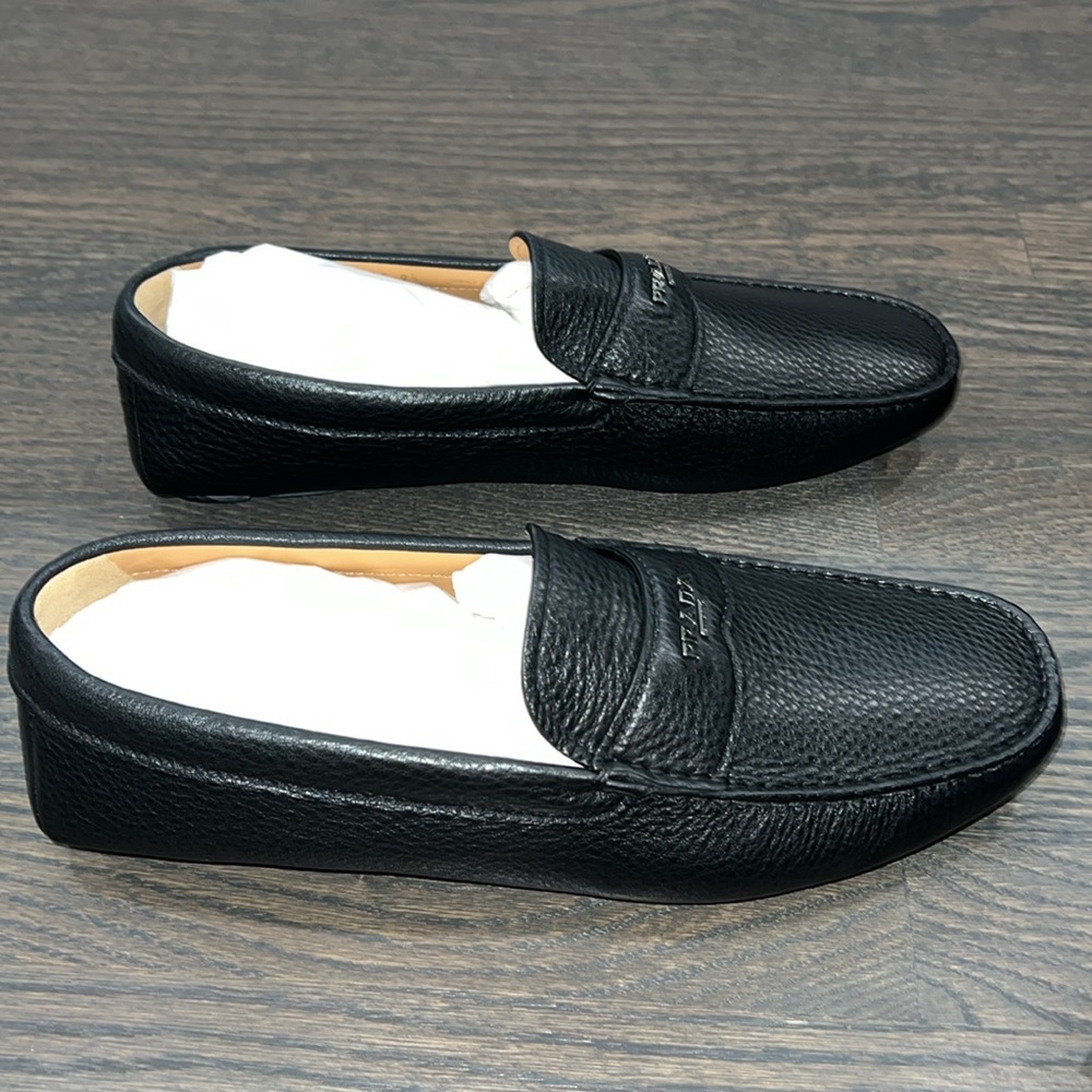 Prada Leather Loafers-Authentic-NIB - Picture 5 of 12